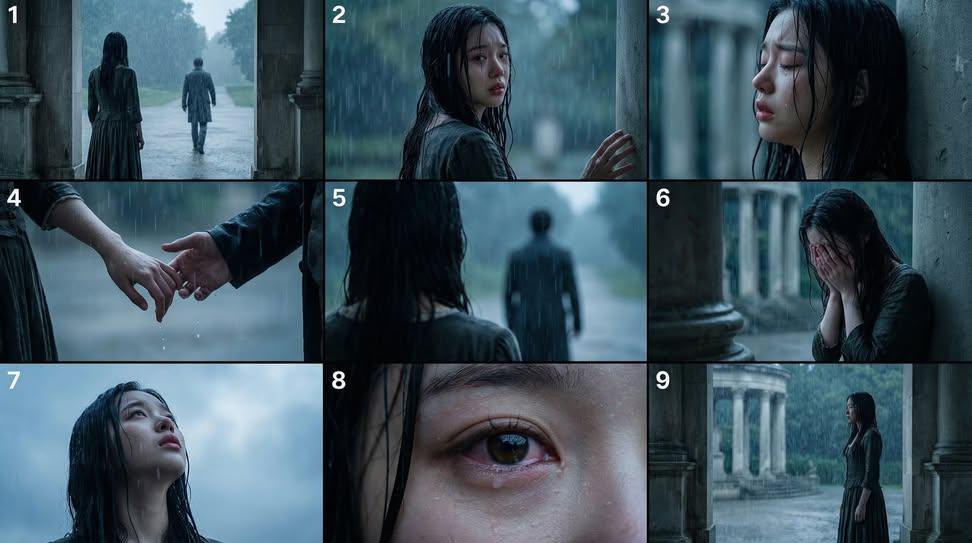 雨中失恋：分离的电影感剧情