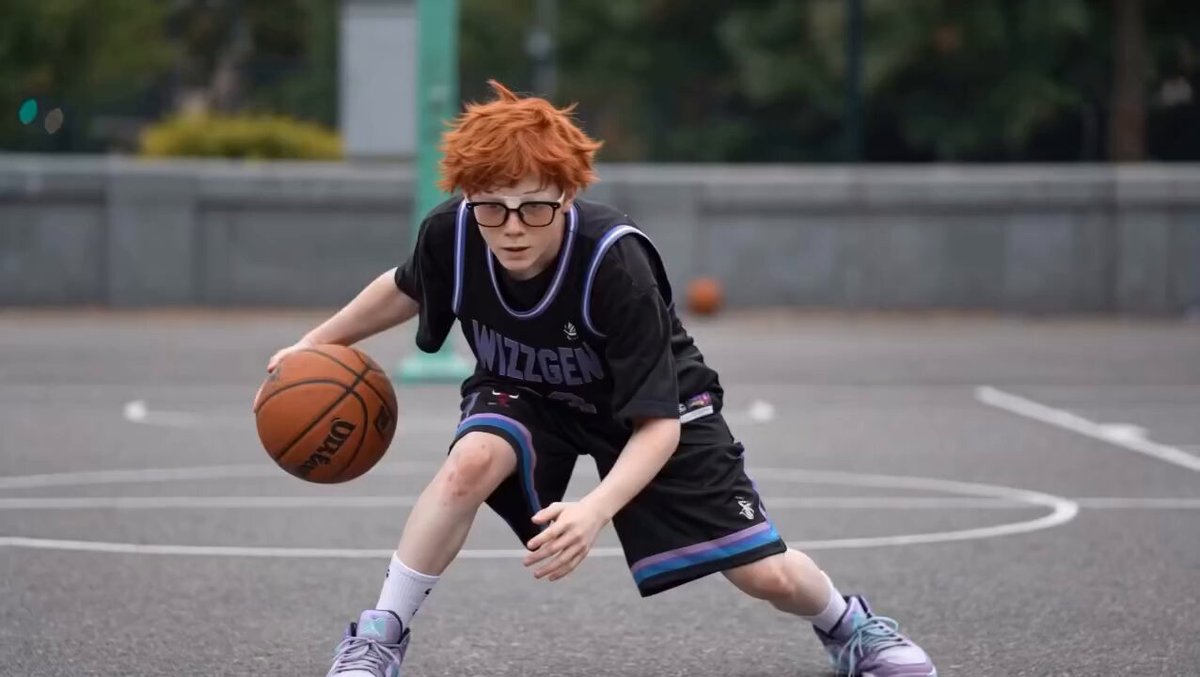 Basketball Boy Motion Sequence