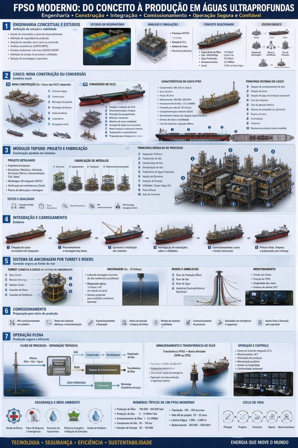 FPSO Engineering Infographic