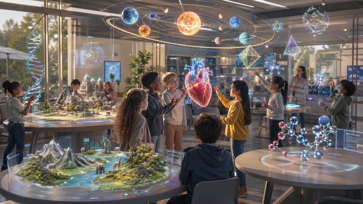 Bilik STEM Masa Depan Penuh Hologram