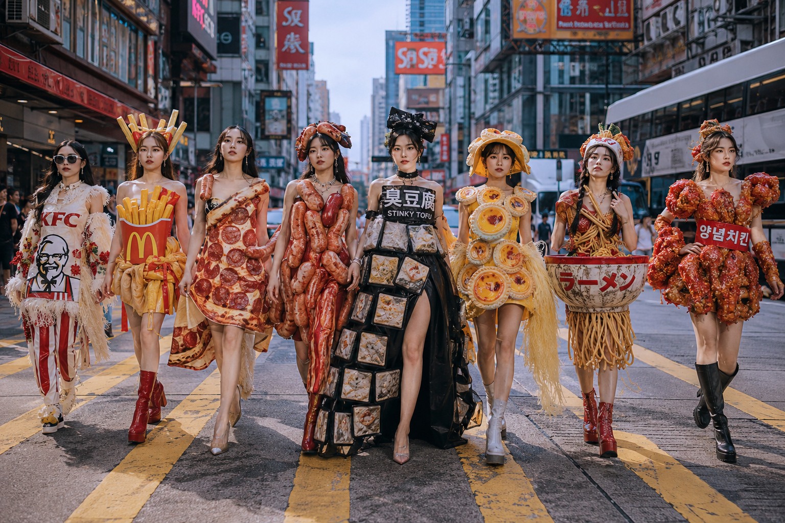 Culinary Couture Street Scene